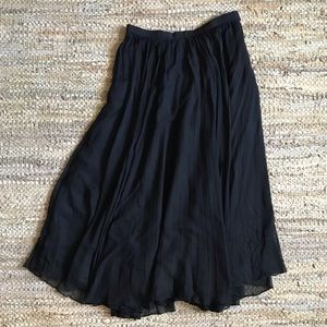 🩰 Silk Ballerina Pleated Skirt